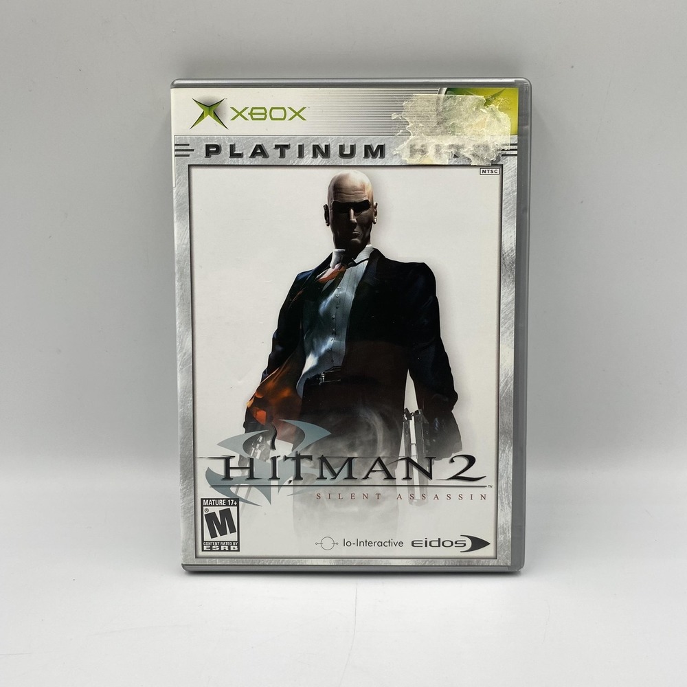 Vintage Hitman 2 Silent Assassin‎ Microsoft Xbox Platinum Hits CIB Complete Game